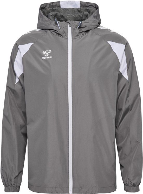 hummel hmlCORE 2.0 ALL-WEATHER JACKET - STEEL GRAY/WHITE