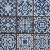 Casa Moro Marokkaanse tegels Rahel Blauw Patchwork