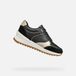 GEOX DESYA DAMES Sneakers - ZWART/LICHTGOUD - Maat 36