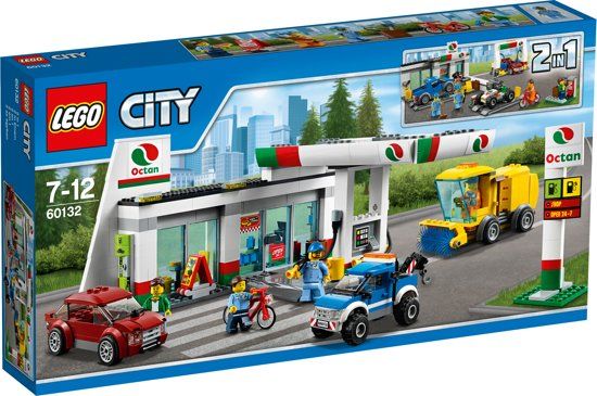 LEGO City Benzinestation 60132 - Bouwspeelgoed