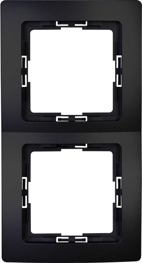 Kopp Paris afdekraam 2-voudig mat zwart