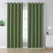 Saliegroen Rideaux occultants - Lot de 2 Rideaux occultants thermiques isolés 229 x 152 cm