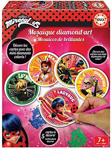 Educa Miraculous Ladybug Mozaïek Diamond Art vanaf 7 jaar Ref. 18927