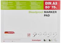 Transotype Copic Markerblok DIN A3, 70 g/m², Wit, 50 Vellen