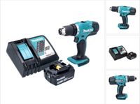 Makita DDF 453 RT1 accuboormachine 18 V 42 Nm + 1x oplaadbare accu 5.0 Ah + lader