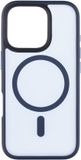 Tactical MagForce étui - Convient pour iPhone 16 Pro - Bleu Profond