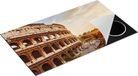 Chefcare Inductie Beschermer Colosseum bij Zonsondergang in Italïe - 89,6x51,6 cm - Afdekplaat Inductie - Kookplaat Beschermer - Inductie Mat