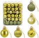 vidaXL Kerstballenset - 150 st - Lichtgroen - 3 cm - Polystyreen