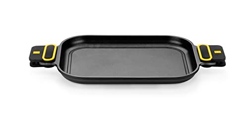 Bra Daily Pro Strijkijzer - 32 x 24 cm - Gegoten Aluminium - Anti-aanbaklaag - PFOA-vrij - Inductie