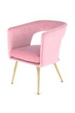 Lalee Avenue Stoel Jolene - Pink - 63 x 60 x 77 cm
