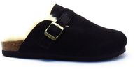 Shoecolate Vacht Slipper Suède 8.25.55.030 ZWART