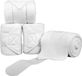 HKM Polarfleece Bandages, wit, 200 cm