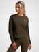 nordicdots Sportief sweatshirt olijfgroen