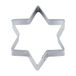 Staedter Star Cookie Cutter, 6-Prong, Silver, Iron-White, 12.5 x 2 cm