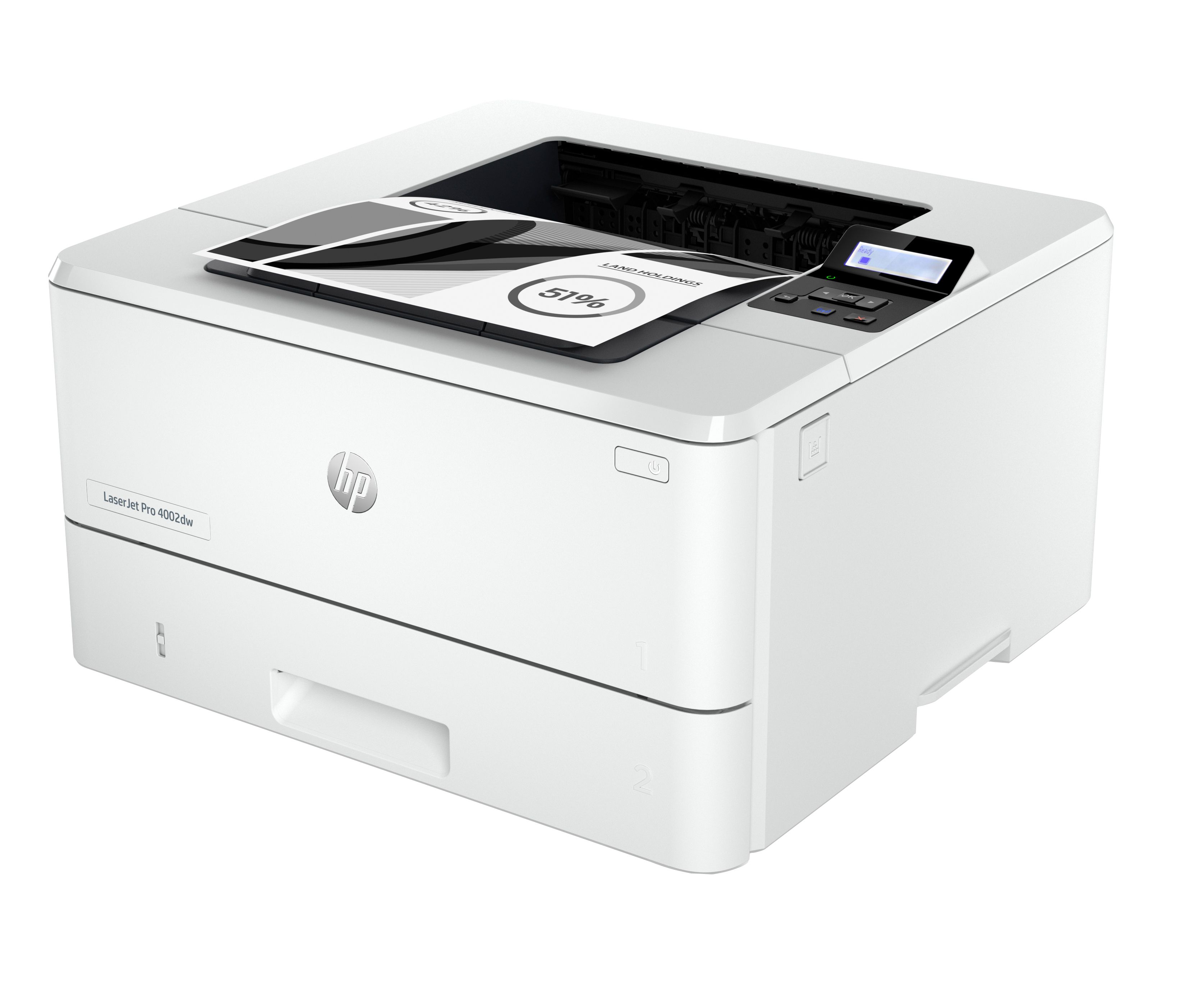 HP LaserJet Pro 4002dw - Laser Printer - Duplex - 40 ppm - A4 - White