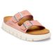 BIRKENSTOCK Arizona Chunky Platte Sandalen Pink Clay CALZ S