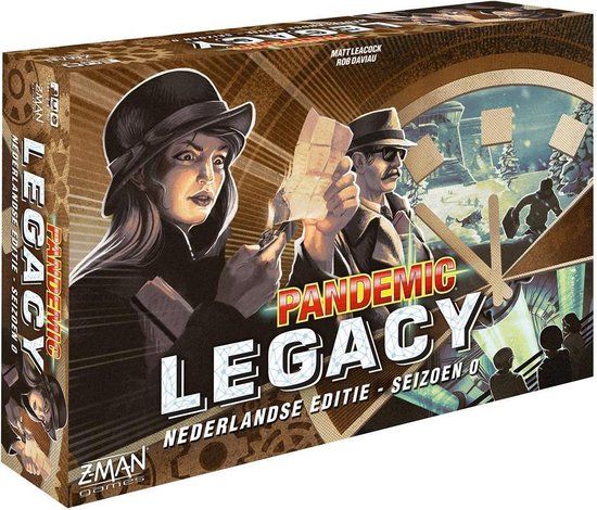 Pandemic Legacy - Seizoen 0 - Coöperatief Legacy bordspel - Nederlands