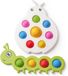 Jouets sensoriels à bulles pour bébés - Lot de 2 - Jouets à bulles Montessori pour tout-petits de 1 à 3 ans