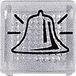OPUS® RESIST/AQUA Signaalogen met symbool uitvoering symbool"Bell"