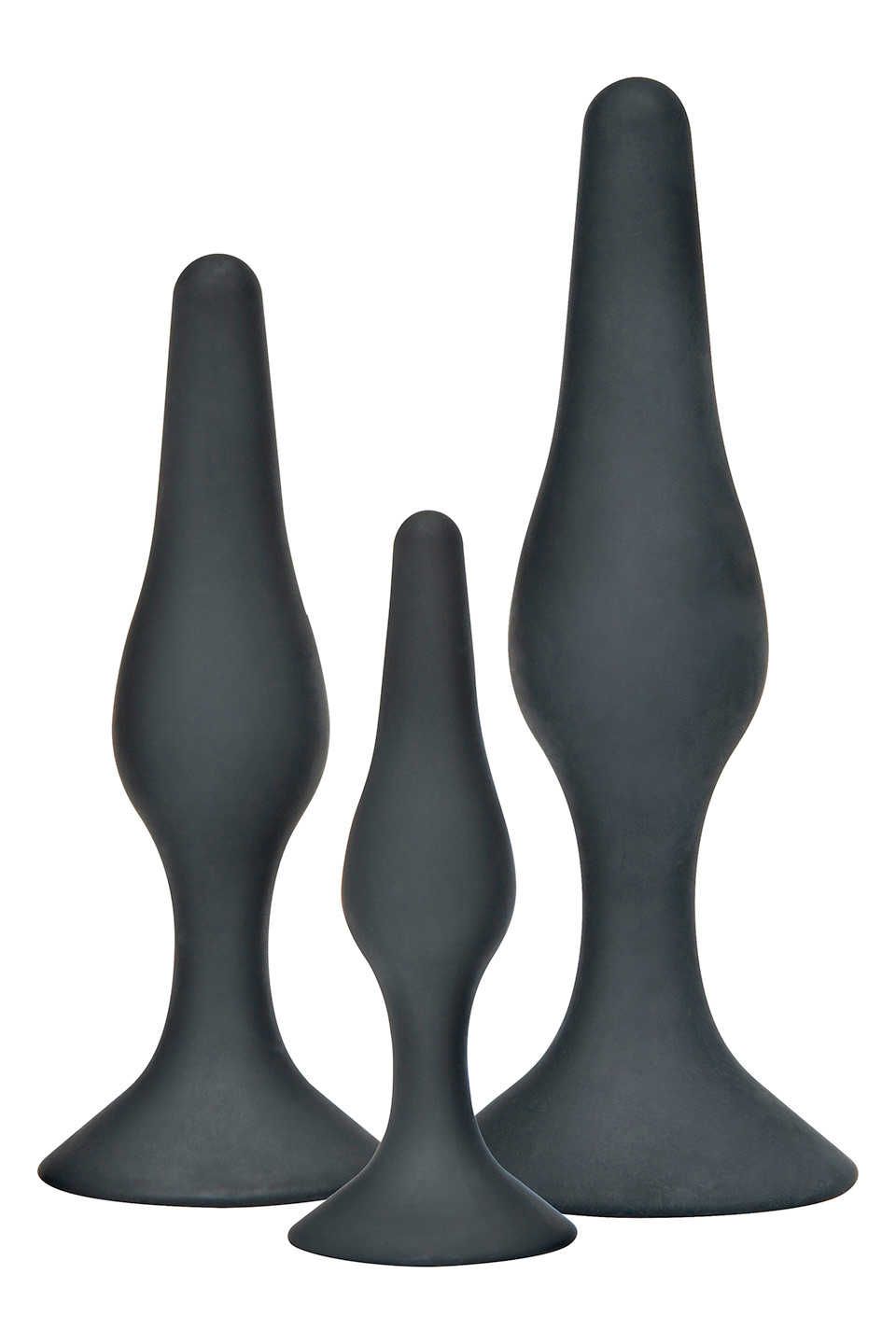 TOYJOY Anal Play 3 Buttplugs Curvy Companions