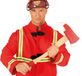 Fiestas Guirca Brandweer Bijl 60 Cm Pvc Bruin/rood