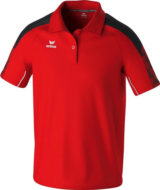 Erima Evo Star Polo Heren - Rood - Maat M
