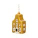 Hanger Maison Porcelaine Jaune 7 cm