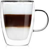 Orion Thermische Glas - 300ml - Dubbele Wand - Transparant