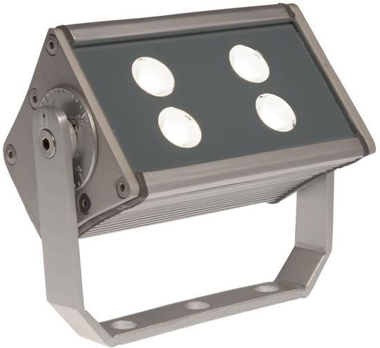 Tronix LED Flood Light 4-LED s 45 graden 230V wit 12 Watt 146-071