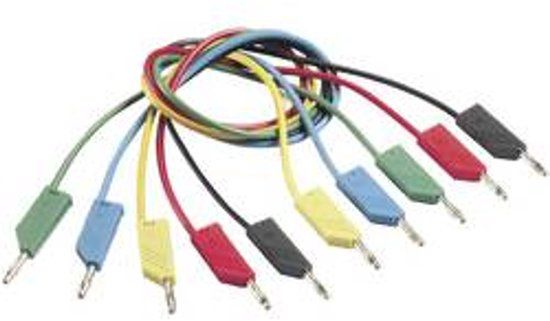 SKS Hirschmann Test & Measurement CO MLN 100/1 Meetsnoer Banaanstekker 4 mm Banaanstekker 4 mm 1.00 m Rood 1 stuk(s)