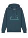 Watapparel Sweatshirt 'Triangle' petrol