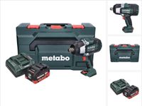 Metabo SSW 18 LTX 1750 BL accuslagmoersleutel 18 V 1750 Nm 3/4" borstelloos + 1x oplaadbare accu 10.0 Ah + lader + metaBOX