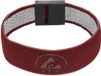 BJZ A-62124 Bracelet de mise à la terre rouge sang