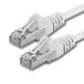 1aTTack CAT5e 2x RJ45 connectoren folie-afgeschermde FTP netwerkpatchkabel 30m wit