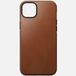 Nomad Étui moderne en cuir Brun iPhone 14 Max