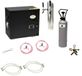 HAJUS AG Sous-meuble kit complet tireuse à bière AS-40 refroidisseur immergé meuble bas incl. tour de service têtes de tirage combi et Keyfust 40L/h