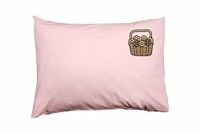 Bona Basics Decoratieve kussenhoes Lichtroze 50x35 cm