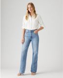 Levi's Ribcage Wide Leg Jeans Dames Blauw W31 x L30