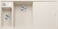 BLANCO AXIA III 6 S Silgranit spoelbak, zacht wit