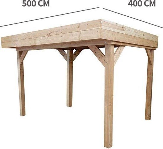 Buitengewoon Boet Veranda Overkapping Marcel 54, 500 cm x 400 cm