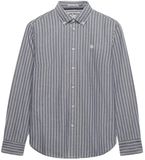 Superdry Slim Oxford Bd Overhemd Met Lange Mouwen Blauw XS Vrouw
