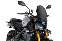 Puig 22079N Naked Front Downforce Winglets voor grotere stabiliteit en aerodynamica, zwart