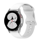 Qubix Sportband - Compatible with Garmin Vivoactive 3 - White - 20mm