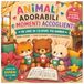 Libro da Colorare Bambini 4-8 Anni – Animali Kawaii Teneri e Dolci: Disegni Semplici per Bambini e Bambine | Attività Creativa, Idea Regalo Perfetta