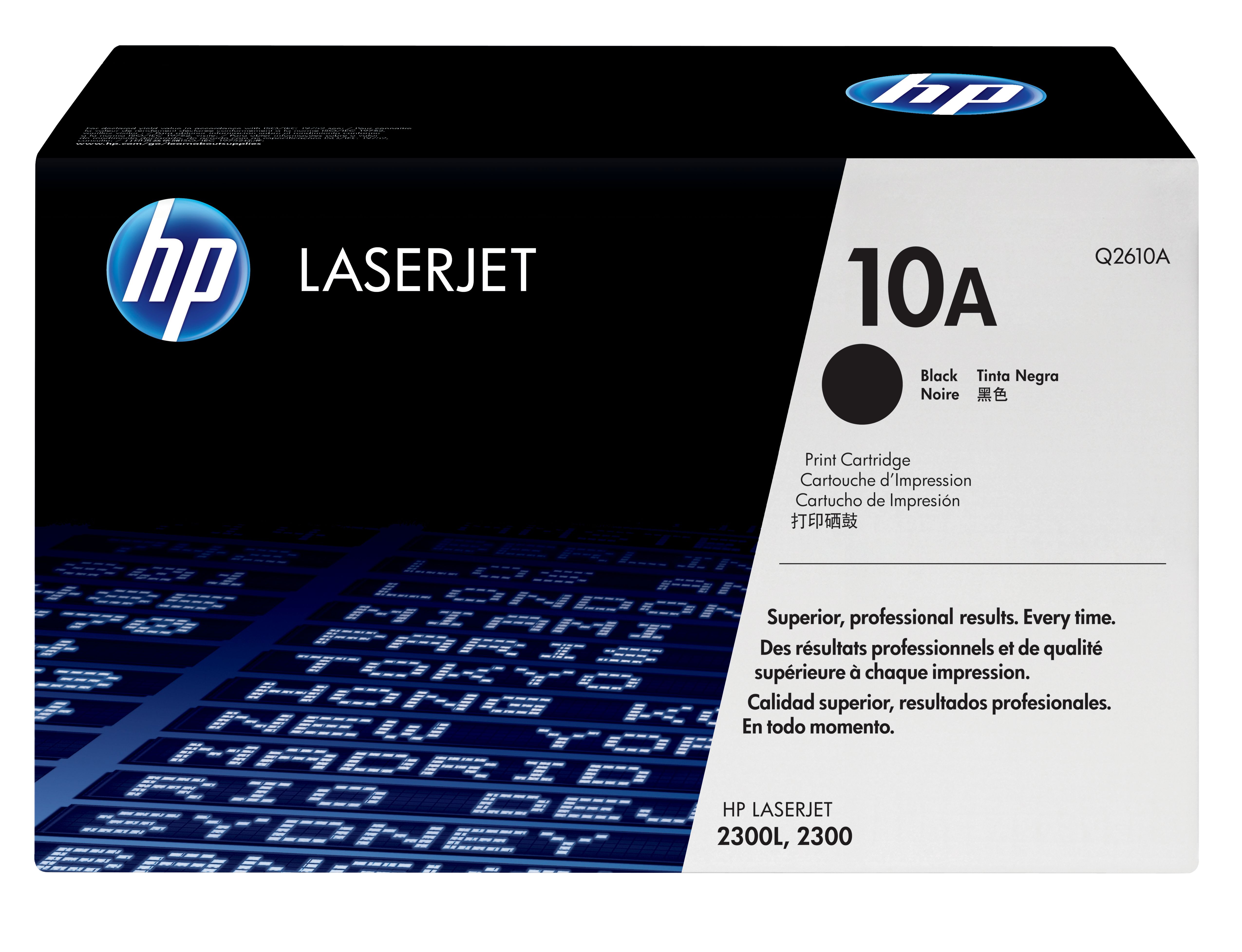 HP 10A Black Original LaserJet Toner Cartridge - Q2610A