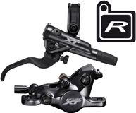 Shimano Deore XT BR-M8100 Disc Brake Set Rear Aluminum Black