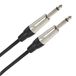 Plugger Male Jack/Male Mono 15 m Kabel, Zwart