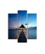 Homemania Wandfoto, 3-delig, natuur en landschappen per woonkamer, slaapkamer, meerkleurig, 57 x 0,3 x 60 cm, HM203MDF190, MDF