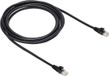 Amazon Basics Câble réseau Cat 6 Ethernet RJ45 3m Noir