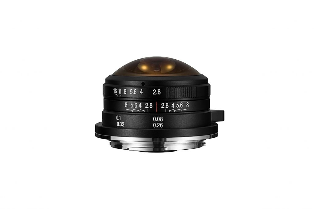 Laowa 4mm f/2.8 Fisheye - Fujifilm X - Zwart